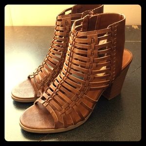 Brown High heeled Sandals (Sugar) size 11